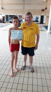 Zwemvaardigheidsdiploma 4 behaald Zwemvaardigheidsdiploma 4 behaald